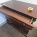 Vintage Style 2 Drawer Lateral File Cabinet w/ Pull-Out Shelf